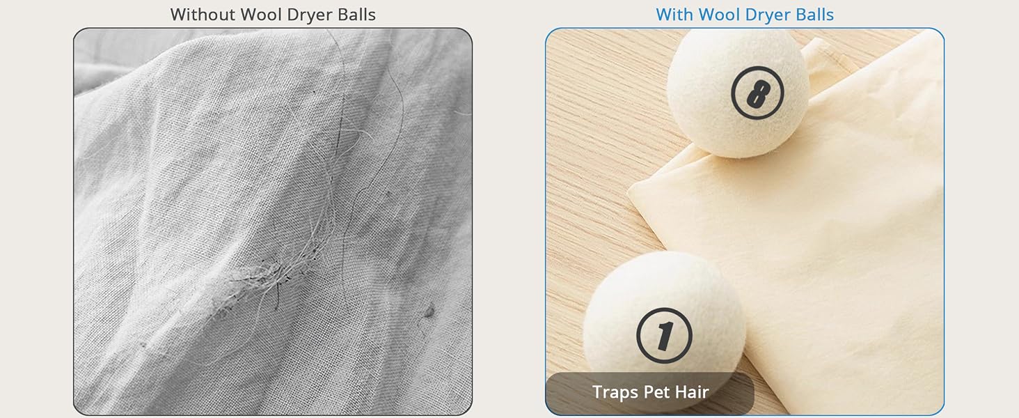 ACTTE Wool Dryer Balls PC 6 2nd