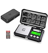 GRAM PRES Digital Pocket Gram Scale 300g x 0.01g Accuracy, Small Mini High Precision Jewelry Scal...