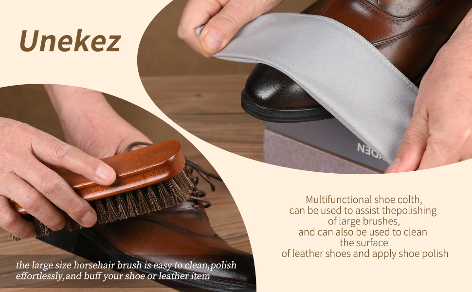 Horsehair Shoe Brush