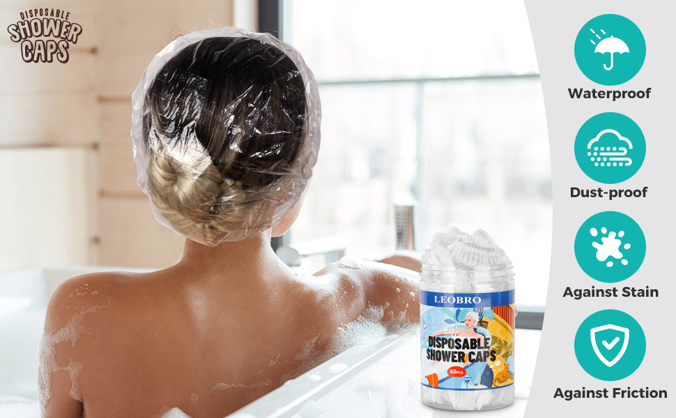 QUALITY SHOWER CAPS