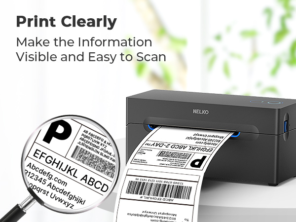 NELKO 4×6 Thermal Labels for Thermal Printer