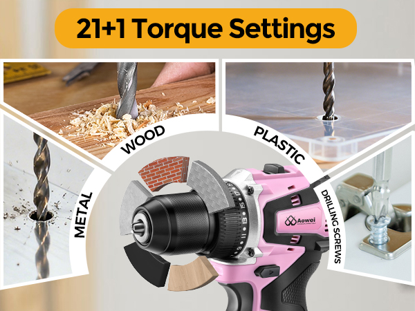 21+1 Torque Settings