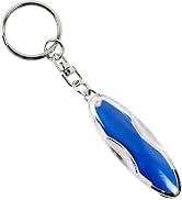 GANPUB 1Pc Blue Car Static Human Body Static Eliminator Discharger Anti-Keychain ESD Tool Car Ele...