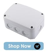 GREENCYCLE 1 Pack IP66 Waterproof Dustproof Electrical Junction Box Connector, Universal Electric...