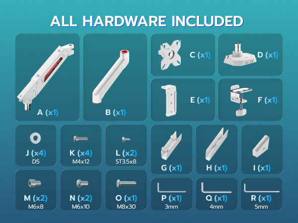 Heavy Duty Monitor Arms