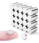 FINDMAG 80 Pcs Fridge Magnets, Small Magnets, Refrigerator Magnets, Magnets for Whiteboard, Magne...