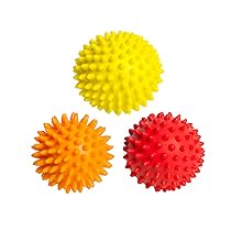 3 spiky massage balls