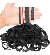 HAIDIBAO Rubber Bands Assorted Sizes Black Elastic Bands Tactical rubber band for Office supplies...