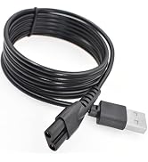 Charger Cord Fit for Manscaped Lawn Mower 3.0/2.0 Electric Groin Hair Trimmer Replacement Chargin...