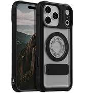 Rokform Crystal Case for iPhone 17 Pro Max, Magnetic + RokLock (Clear)