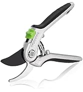 WORKPRO Bypass Pruning Shears, 8" Hand Pruners with Aluminum Handle, Stainless Steel & Sharp SK5 ...