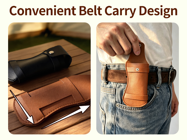 Convenient Belt Carry Design