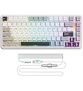 MAMBASNAKE M82 HE Hall Effect Magnetic Switch 75% Rapid Trigger Gaming Keyboard 8KHz Magnetic Key...