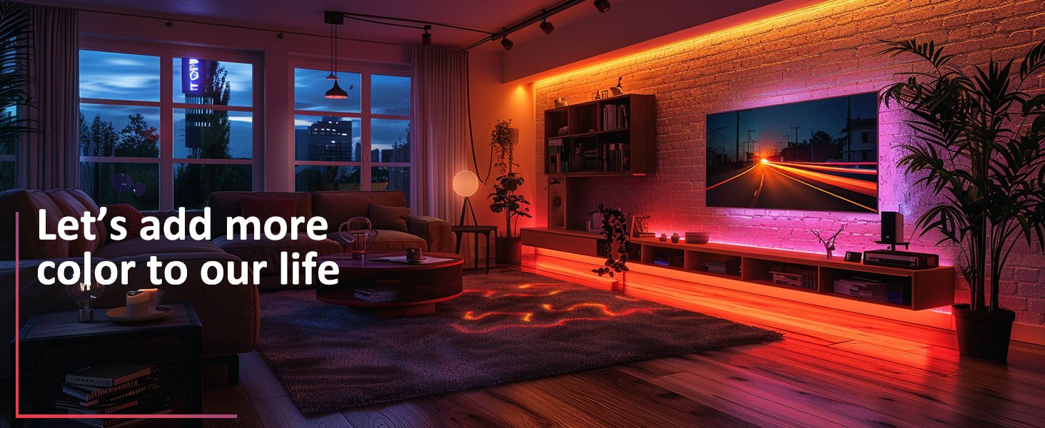 UVTaoYuan lamp belt is used in all aspects of home decoration