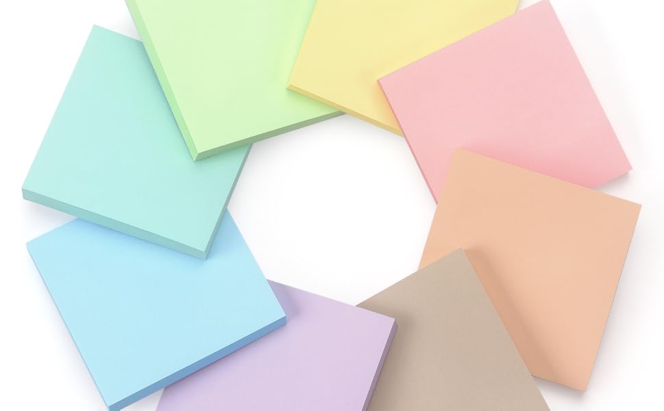 8 Pastel Multi Colors