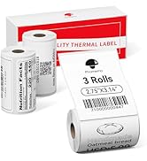 Phomemo M220/M250/M200/M221/M260 Thermal Labels, Multi-Purpose Square Self-Adhesive Label 2.76"x3...
