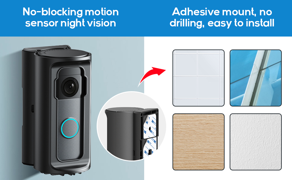 Ring Battery Doorbell No-Drill Mount