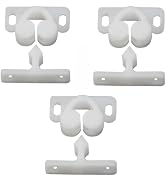 3Pcs White Marine Boat Ball Catch Door Cupboard Spring Back Plates Roller Latch Plastic Catches C...