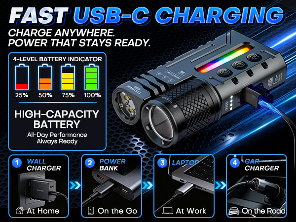 flat edc flashlight