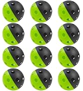MYKUJA Baseball Plastic Baseballs, Heavy-Duty Training Baseballs, Soft Practice Baseball for Hitt...