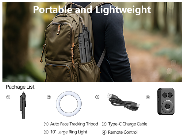 tripod for iphone with light content creator