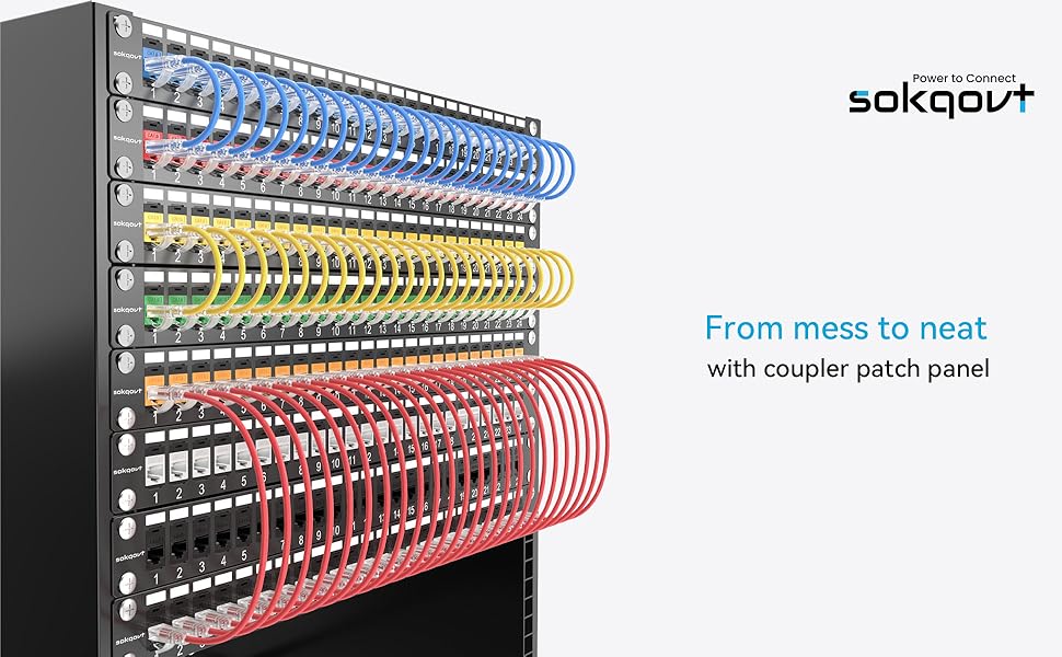 cat6 ethernet patch panel