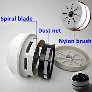 Mini vacuum cleaner for desktop