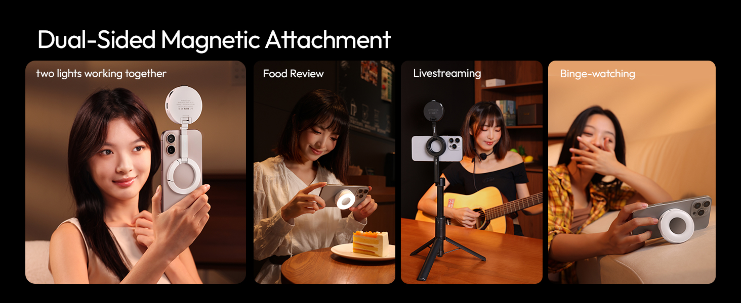 Dual Sided Magnetic Attachment