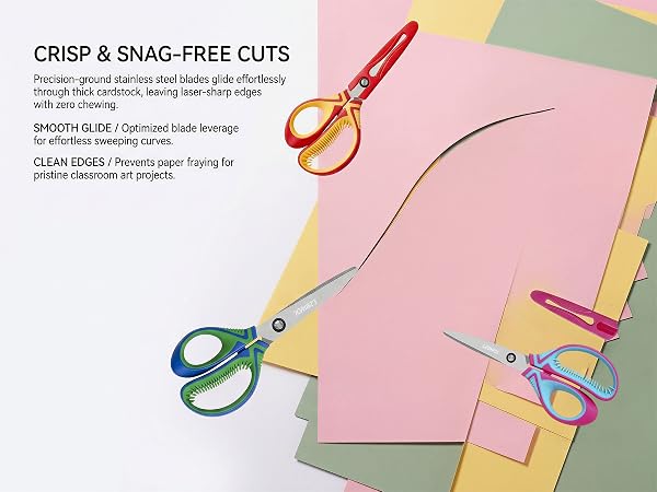CRISP & SNAG-FREE CUTS