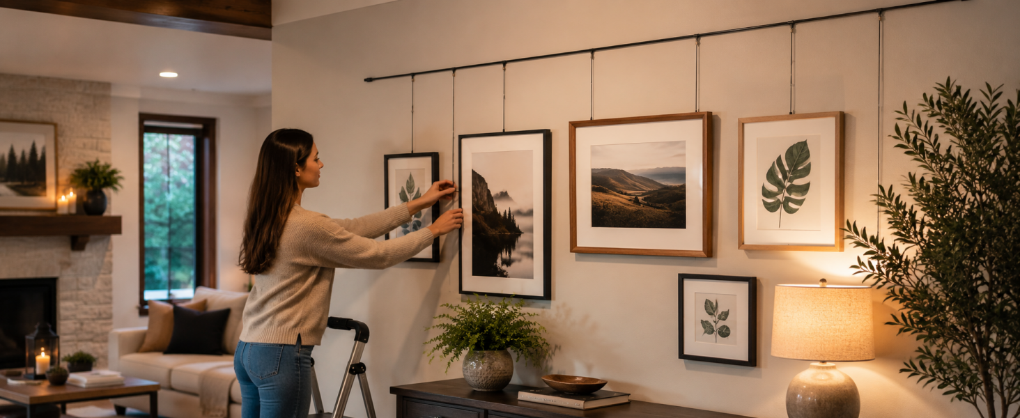 1/16 wire rope for picture and décor hanging
