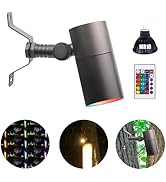 Makergroup 12V Low Voltage Landscape Light for Down Light Tree Light, Remote Control RGB MR16 LED...