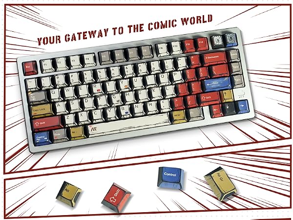 Personalized keycaps