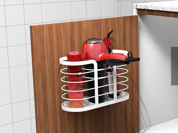 YIGII Hair Dryer Holder/Hair Tool Organizer Wall Mount