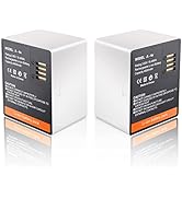 2 Pack Batteries Compatible with Arlo Pro 3, Arlo Pro 4, Arlo Ultra, Arlo Ultra 2 Camera VMA5400&...
