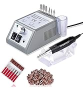 30,000 RPM Professional Nail Drill, High Speed Grinder Manicure E File Kit, Acrylic Gel Nails Pol...