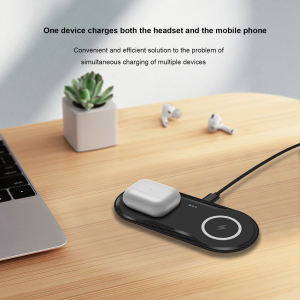 dual charging pad with adapter