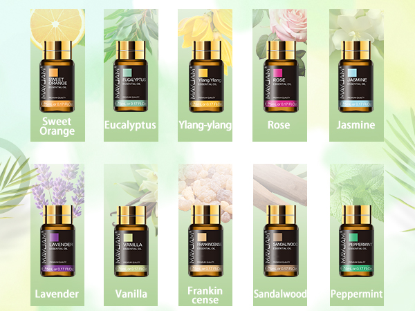 essential oils for diffusers for home