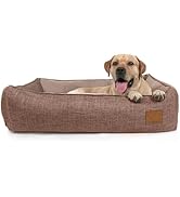 ATIFBOP Orthopedic Dog Bed for Large Dogs, Memory Foam Dog Sofa with Waterproof & Washable Cover,...