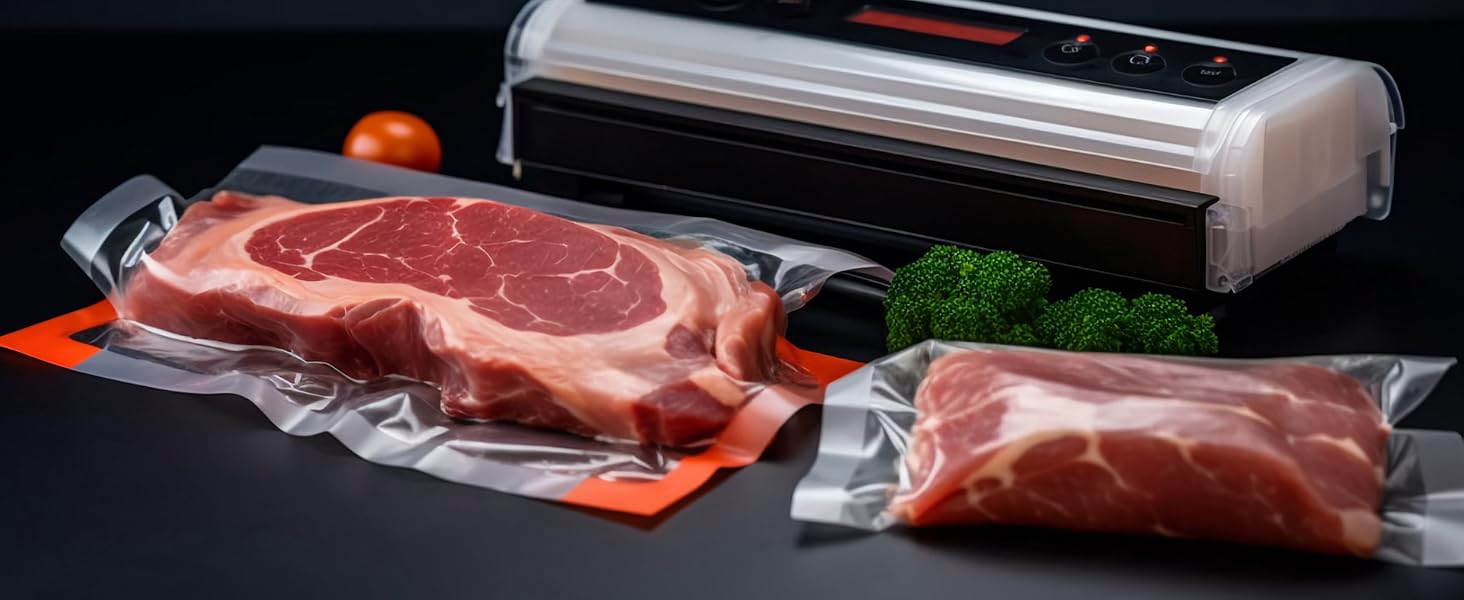 Cloudslucky Vacuum Seal Bag for Food Saver Sealer a Meal Sous Vide Bag Cooking