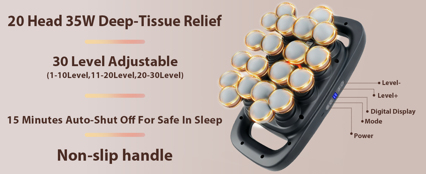 20 Head Massage Gun,massage gun deep tissue,16 Head Massager,16 head massage gun