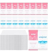 Moist Towelettes, Disposable Pre Moistened Towels Individually Wrapped, Soft Portable Face & Body...