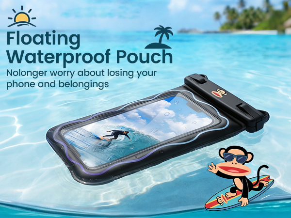 waterproof phone pouch