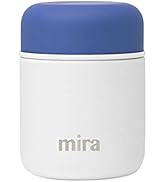 MIRA 9oz Insulated Food Jar Thermos for Hot Food & Soup, Compact Stainless Steel Vacuum Lunch Con...