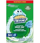 Scrubbing Bubbles Toilet Continuous Clean Drop-Ins, Toilet Bowl Tablets Help Prevent Limescale Bu...