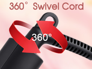 360°Swivel Power Cord
