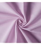 HHZZMIAO Cotton Polyester Broadcloth Fabric 57" Wide by The Yard Soft, Lightweight & Breathable M...