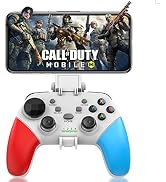arVin Game Controller for iPhone/iOS/Android/PC/Steam Deck with Phone Holder, Turbo, Wireless Gam...