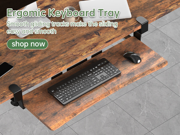Extra Large Keyboard Tray