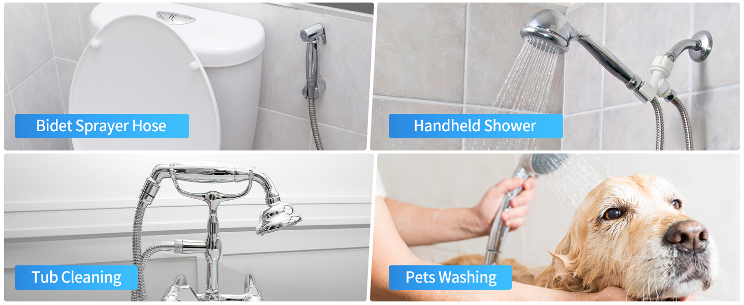 shower head hose replacement