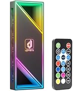 upHere ARGB PWM Fan Hub Controller - 1 to 12-Port Fan Splitter, Infinity Mirror Design, Buck Spee...
